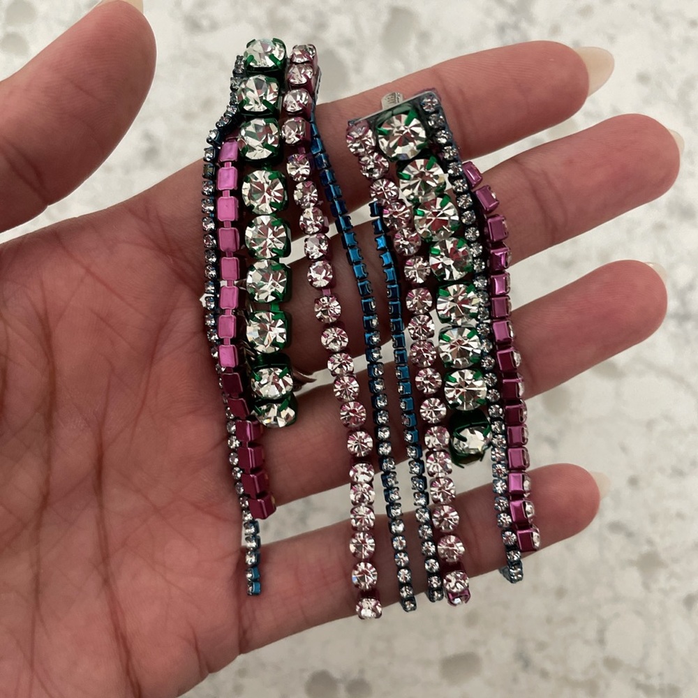 Never Before Worn AREA Earrings